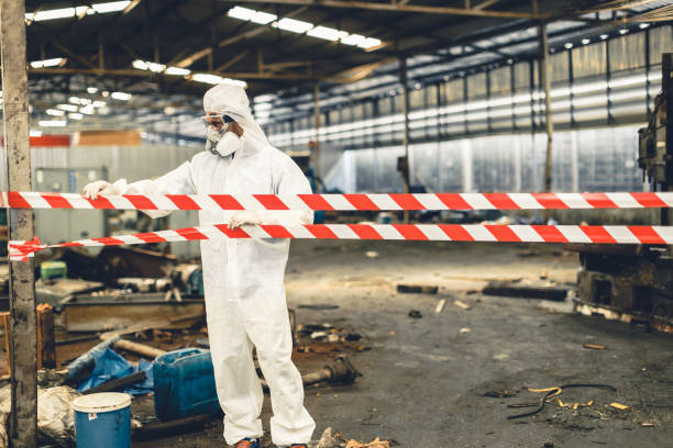 Professional Drug Lab Cleanup technician working in Minden, NE